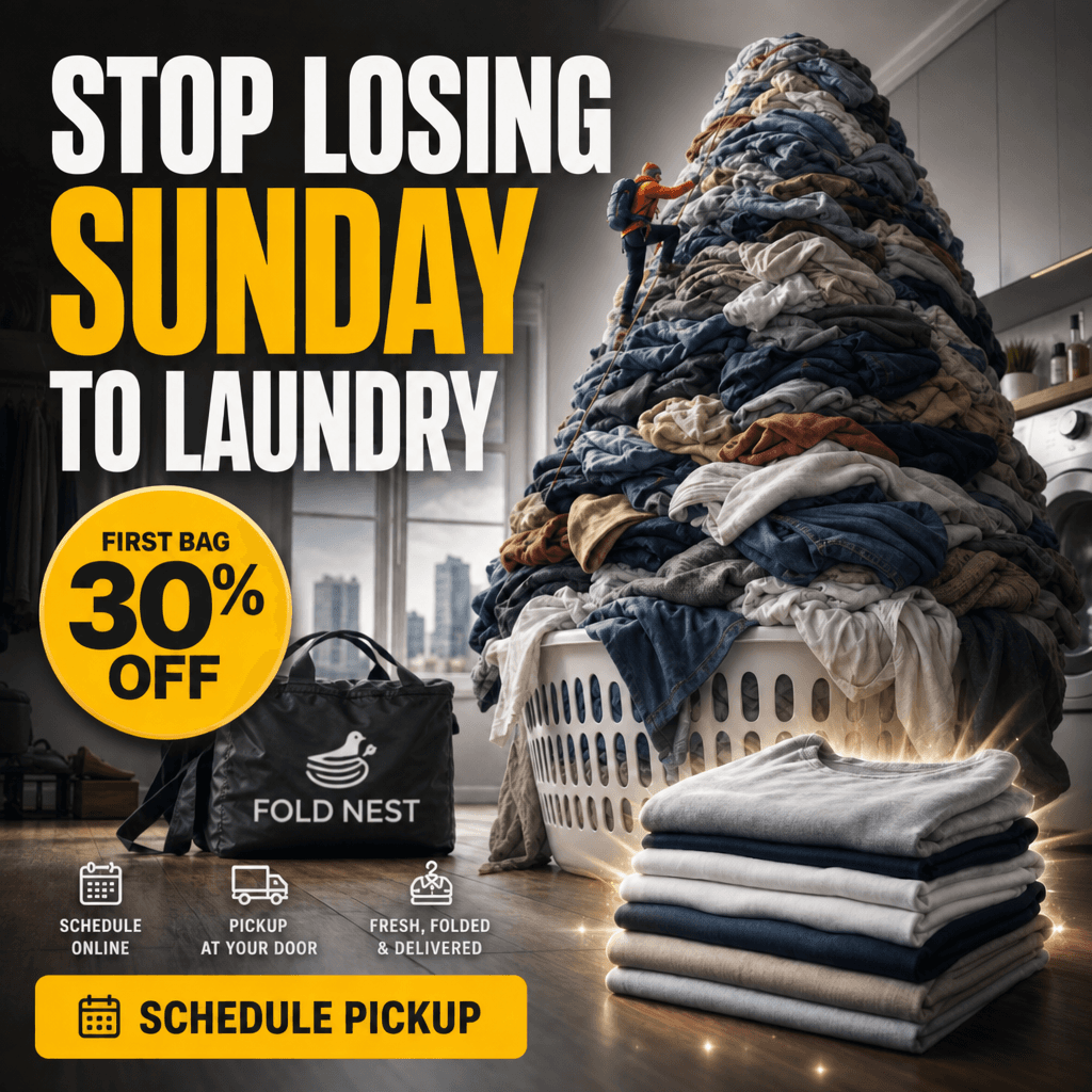 Fold Nest laundry static